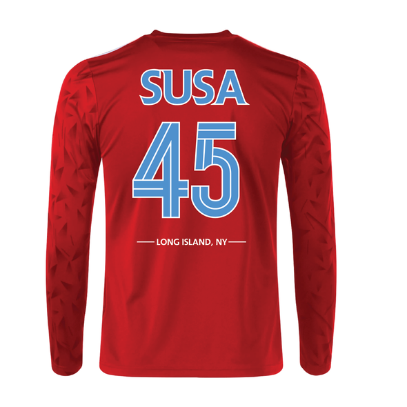 SUSA adidas Icon 25 LS Goalkeeper Jersey Red