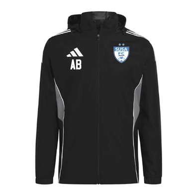 SUSA New England RL adidas Tiro 25 Comp All Weather Jacket Black