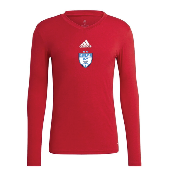 SUSA adidas Base Compression Tee Red