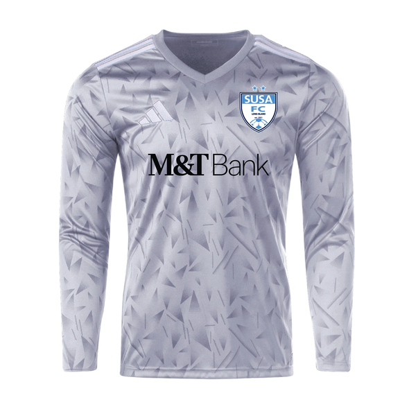 SUSA New England RL adidas Icon 25 Training Jersey Light Grey L/S