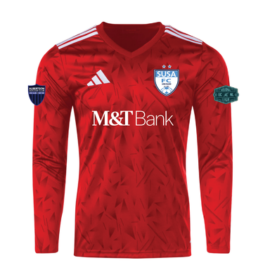 SUSA New England RL adidas Icon 25 LS Goalkeeper Jersey Red