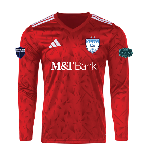 SUSA New England RL adidas Icon 25 LS Goalkeeper Jersey Red
