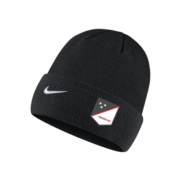 Next Level Nike Knit Cuff Beanie Black