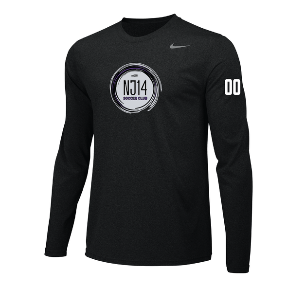 NJ14 FAN Nike Legend LS Shirt Black
