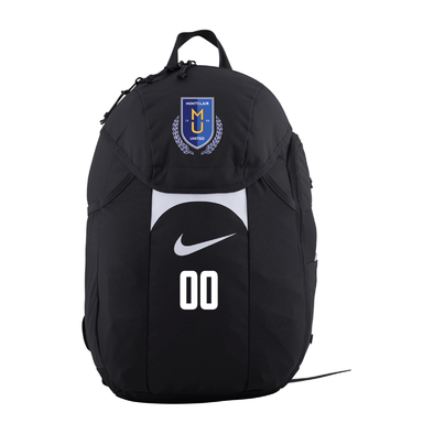 Montclair United Match Fit Nike Academy Team Backpack 2.3  Black