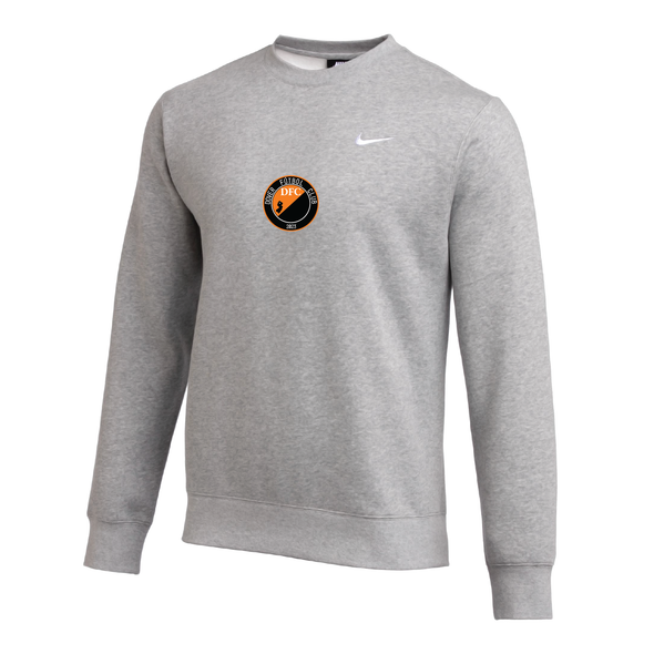 Dover FC (Patch) Nike Team Club Fleece Sweatshirt Grey