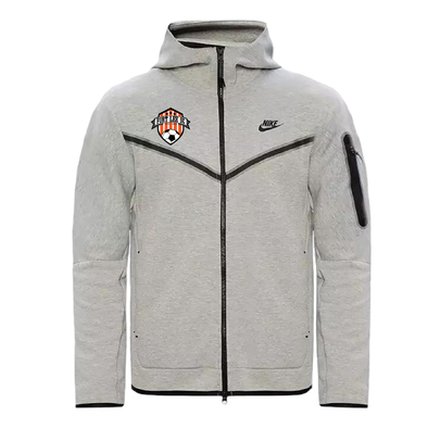 Fort Lee SC FAN Nike Tech Fleece FZ Windrunner Grey