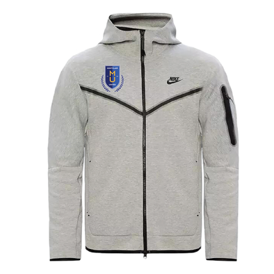 Montclair United Match Fit Nike Tech Fleece FZ Windrunner Grey