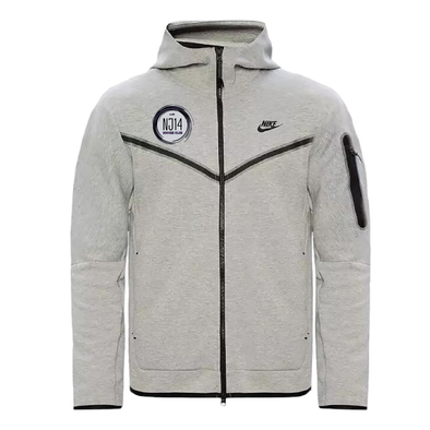 NJ14 FAN Nike Tech Fleece FZ Windrunner Grey