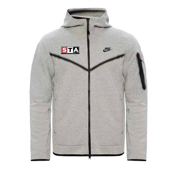 STA Girls Academy Nike Tech Fleece FZ Windrunner Grey