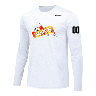 FORCE Nike Legend Long Sleeve Shirt White