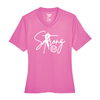 EMSC Competitive Awareness Strong SS T-Shirt- Pink