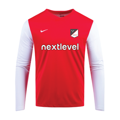 Next Level Nike Tiempo Premier II Long Sleeve Jersey Red