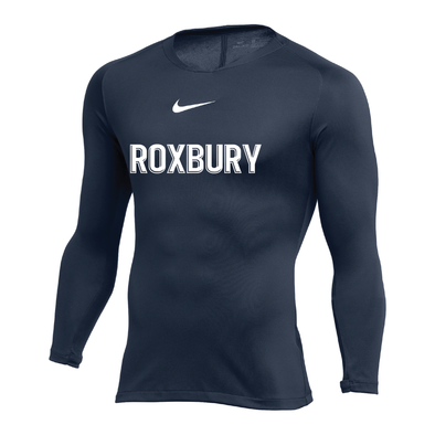 Roxbury PDA-SCP Nike Park LS First Layer Compression Navy