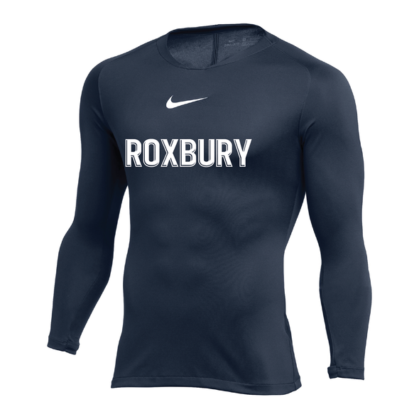 Roxbury PDA-SCP Nike Park LS First Layer Compression Navy