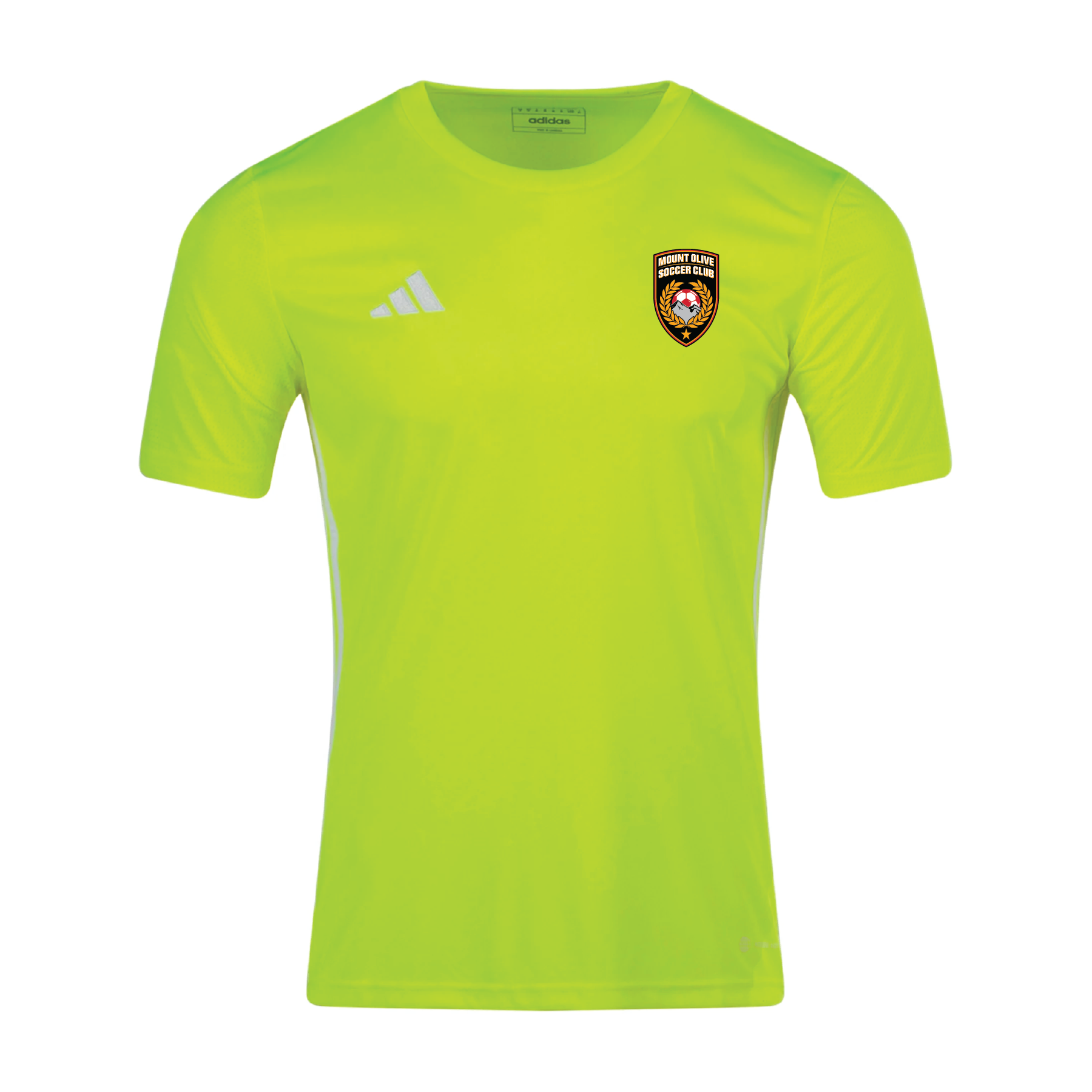 Solar yellow adidas 2024 shirt