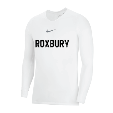 Roxbury PDA-SCP Nike Park LS First Layer Compression White