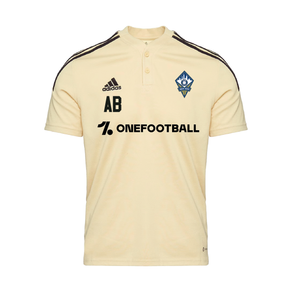 FA Euro Coaches adidas Condivo 22 Polo Gold