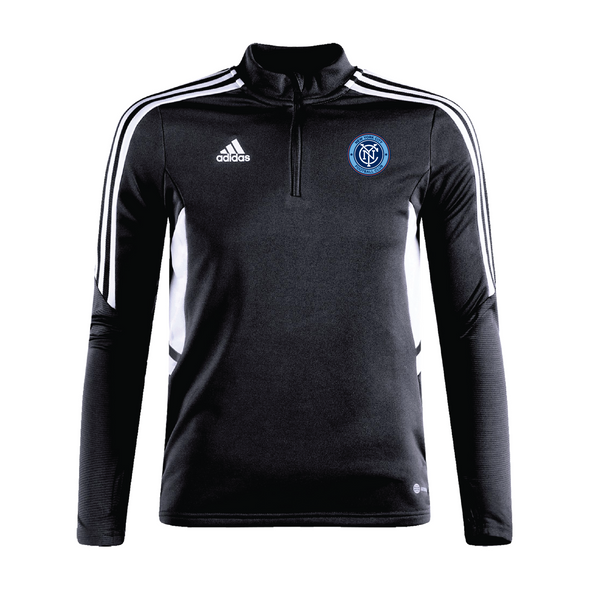 NYCFC Coaches adidas Condivo 22 Training Top Black