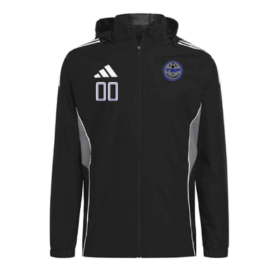 TSF Academy adidas Tiro 25 Comp All Weather Jacket Black