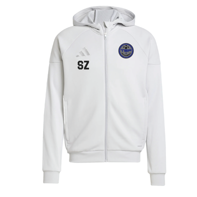 TSF Academy FAN adidas Tiro 25 Full-Zip Hoodie Light Grey