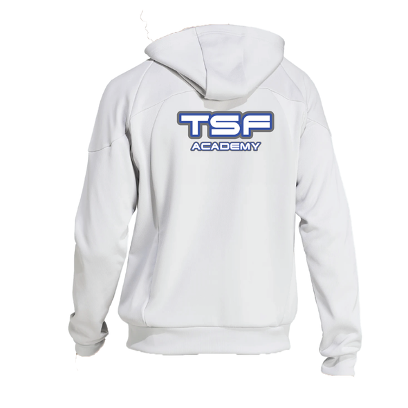 TSF Academy FAN adidas Tiro 25 Full-Zip Hoodie Light Grey