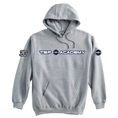 TSF Academy Coach Pennant Super 10 Hoodie Grey