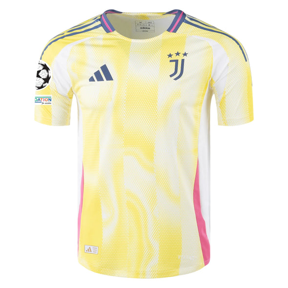 Kid's Replica adidas Yildiz Juventus Away Jersey 24/25- UCL