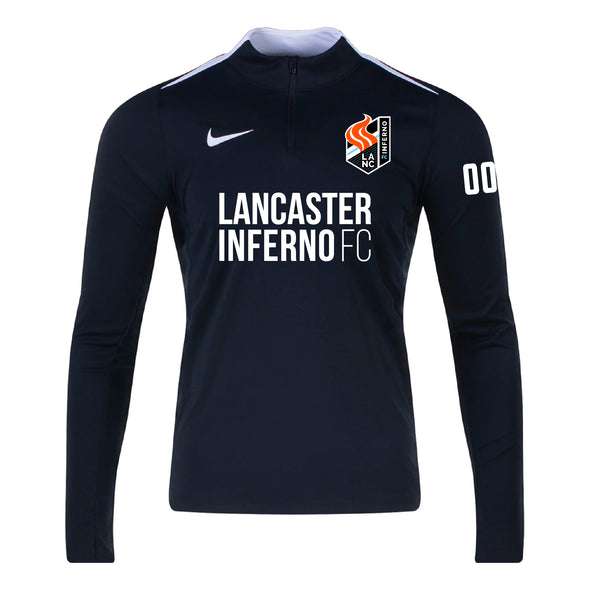 Lancaster Inferno FC Nike Academy Pro 24 Drill Top Black