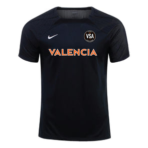 Valencia Nike Strike III Match Field Player Jersey Black