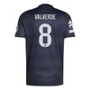 Kid's Replica adidas Valverde Real Madrid Away Jersey 25/26