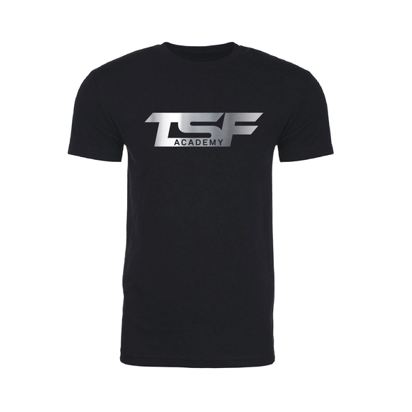 TSF Academy FAN Supporter Short Sleeve T-Shirt Black