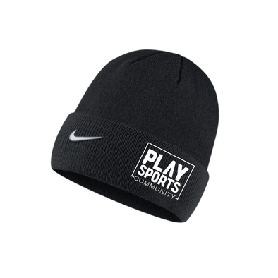 Play Sports Community FAN Nike Knit Cuff Beanie Black