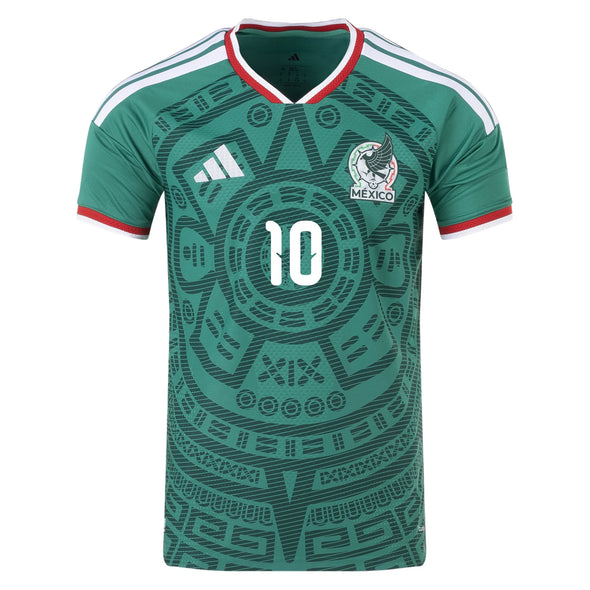 Men's Authentic adidas A.Vega Mexico Home Jersey 2026 - Ships by 12/10