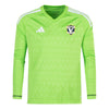 Vernon adidas Tiro 23 Long Sleeve Goalkeeper Match Jersey Green