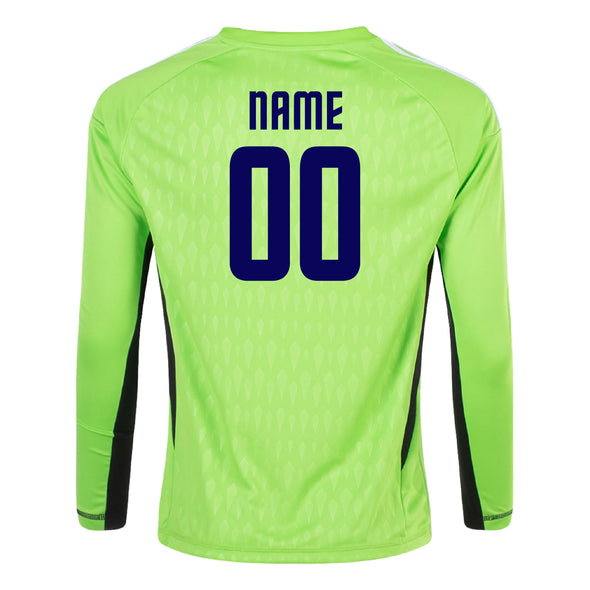 Vernon adidas Tiro 23 Long Sleeve Goalkeeper Match Jersey Green