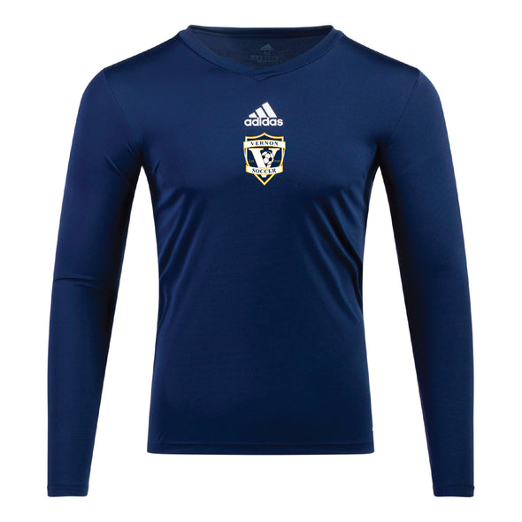 Vernon adidas Base Compression Tee Navy