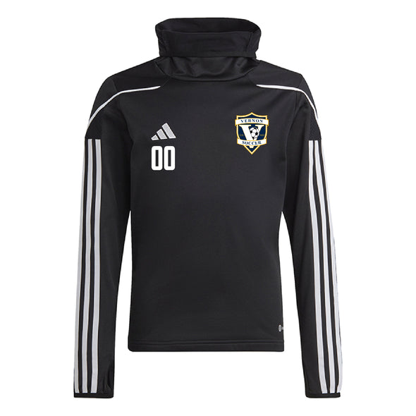 Vernon adidas Tiro 23 Warm Top Black