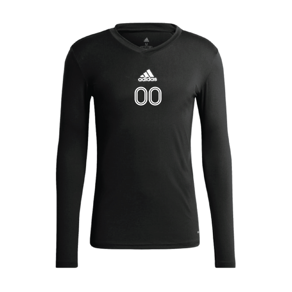 EMSC Farmingdale adidas Base Compression Tee Black