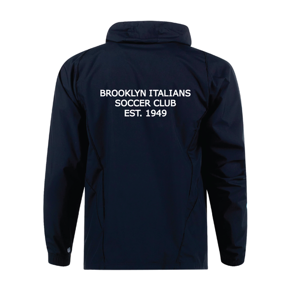 Brooklyn Italians FAN adidas Tiro 23 All Weather Jacket Black