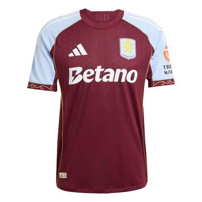 Men's Authentic adidas Aston Villa Home Jersey 25/26
