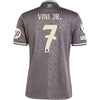 Men's Replica adidas Vini Jr Real Madrid Third Jersey 24/25