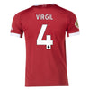 Men's Authentic adidas Virgil Liverpool Home Jersey 25/26