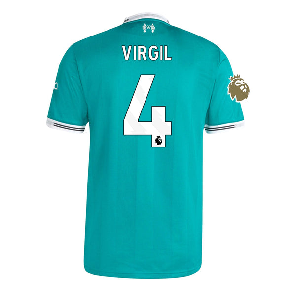 Men's Authentic adidas Virgil Liverpool Third Jersey 25/26