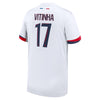 Men's Nike Replica Vitinha Paris Saint-Germain 2024/25 Away Jersey