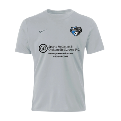 Oakwood SC Nike Park VII Practice Jersey Grey