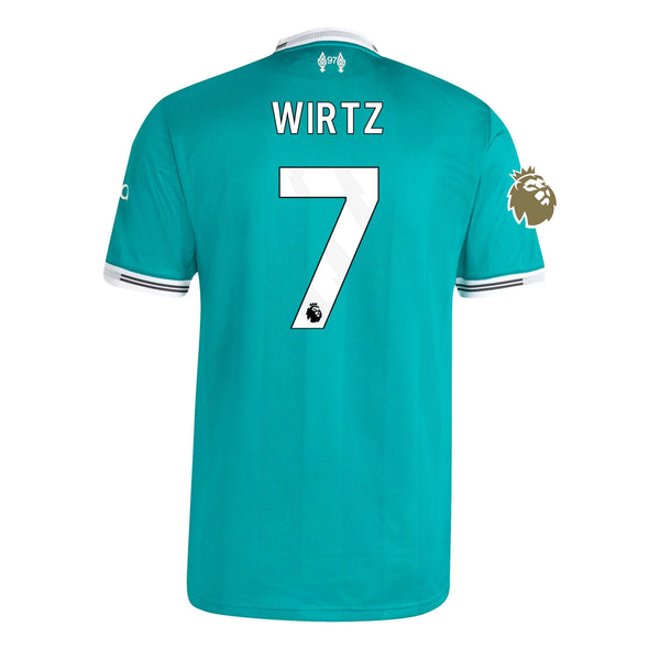 Men's Authentic adidas Wirtz Liverpool Third Jersey 25/26
