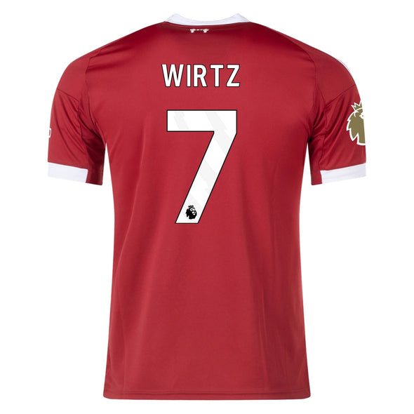 Kid's Replica adidas Wirtz Liverpool Home Jersey 25/26
