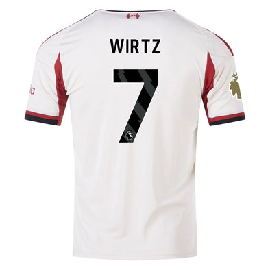 Kid's Replica adidas Wirtz Liverpool Away Jersey 25/26