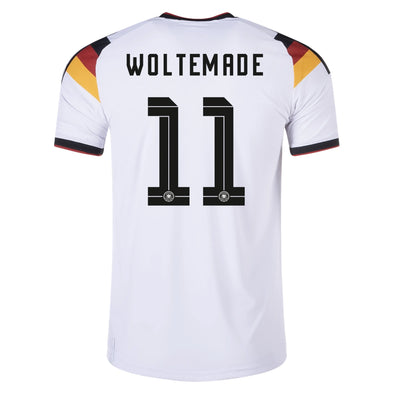 Men's Authentic adidas Woltemade Germany Home Jersey 2026 - Ships by 12/10